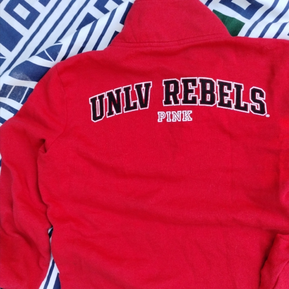 Red Pullover Jacket - Picture 2 of 6